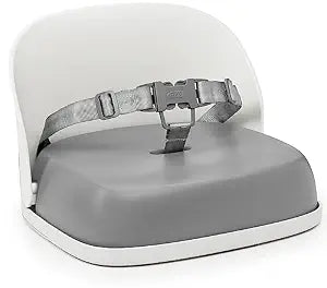 OXO Tot Perch Toddler Booster Seat for Kitchen Chair with Straps, Gray