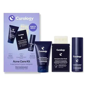 Curology Acne Starter Kit, Salicylic Acid Cleanser,Moisturizer,Spot Patches
