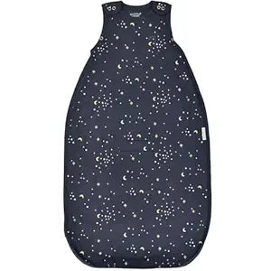 Ecolino Organic Cotton Sleep Sack - 2-Way Zipper Wearable Blanket - Standard Sleeping Bag Sack - 2 Months - 2 Years - Milky Way