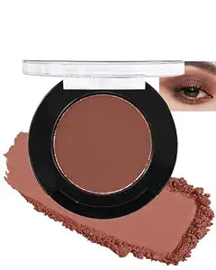 Red Brown Eyeshadow Palette, Single Matte Natural Brightener Eye Shadow