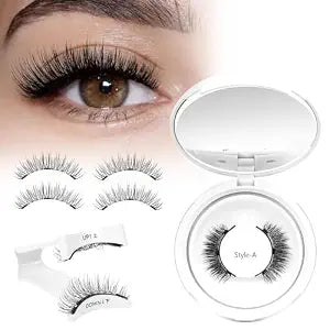 Higu clace Magnetic Eyelashes with Applicator Reusable Magnetic Lashes(A11)