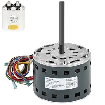 5KCP39GGZ183S Blower Motor for Carrier - 1/3 HP Conditioner Motor | 115V 60Hz 1075RPM 4 Speed | Replacement Furnace Blower Fan Motors |CWSE| Quiet Efficient Includes 1*Capacitor