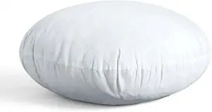 MIULEE 14 Inch Round Pillow Insert, Memory Foam Floor Decorative Pillow