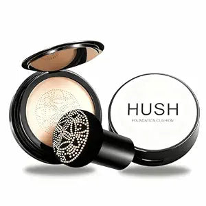 Hush Mekeup Foundation for Older Women, Warm Tone Mushroom Head Air Cushion