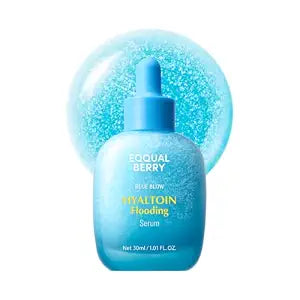 EQQUALBERRY Hyaltoin Flooding Smoothie Serum | 5% Hyaluronic Acid Serum for Face & Redness Relief | Deep Hydrating Cooling Care with 5 Ceramides & Ectoin | Korean Skincare (1.01oz / 30ml)