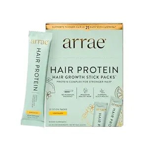 Hair Growth Protein for Fuller-Thicker Hair, Keratin & Collagen, 21 Ct