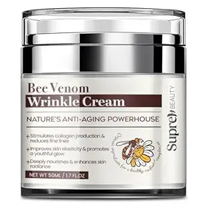 SupreH Bee Venom Wrinkle Cream, Face Lift & Neck Firming Cream for Women