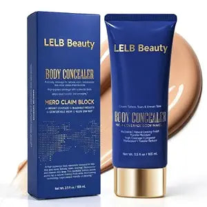 Tatoo Cover Up Concealer Full Coverage Waterproof for Leg Natural 3.5oz
