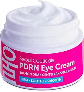 SeoulCeuticals Korean PDRN Eye Cream Salmon DNA Snail Mucin Centella 0.5oz