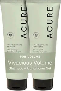 Acure Vivacious Volume Shampoo and Conditioner Set - 8 fl oz (Pack of 2)