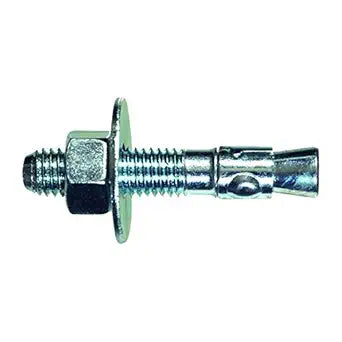 Hillman 5/8 in. Dia. x 3-1/2 in. L Steel Round Head Wedge Anchor 10 pk