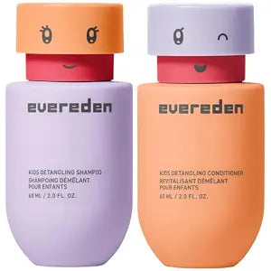 Evereden Kids Shampoo & Conditioner Set, Travel Size & Dermatologist-Tested