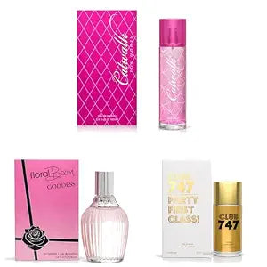 Sandora Fragrances Women's Perfume 3-Pack – Eau de Parfum – Three Full-Size 100 ml Bottles – Warm + Sweet + Floral + Modern + Playful + Rich + Expressive + Statement + Everyday Fragrance
