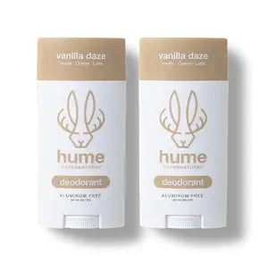 Hume Supernatural Aluminum Free Deodorant, Vanilla Daze, 2-Pack