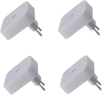 Othmro 4 Pack Plug-in Night Light, Warm Auto Dusk-to-Dawn Sensor Lamp