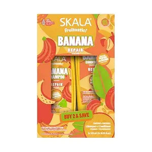 SKALA Fruitastic Banana Shampoo & Conditioner Kit 10.99 Fl Oz Each