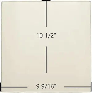 Morso S81 / S81-90 Ceramic Glass Panel Γ 9 9/16" x 10 1/2" (Part #57811800)