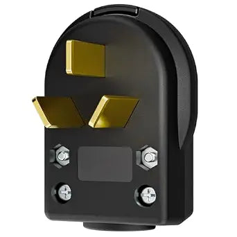 Nema 10-50P Plug, Plugrand ETL Listed 50 Amp 125/250 Volt Angle Plug