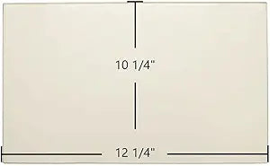 Keystoker Coal Stove Ceramic Glass Panel Γ 12 1/4" x 10 1/4"