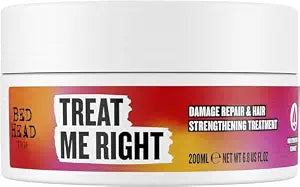 Bed Head by TIGI Treat Me Right Intensive Hair Mask, Deep Conditioning Treatment for Damaged Hair, 6.76 oz