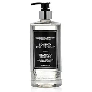 Gilchrist & Soames London Collection Shampoo – Pure, Sulfate Free, Paraben Free, Cruelty Free Formula for All Hair Types, Gentle Clarifying & Moisturizing Wash with Crisp, Clean Scent, 15.5 oz.