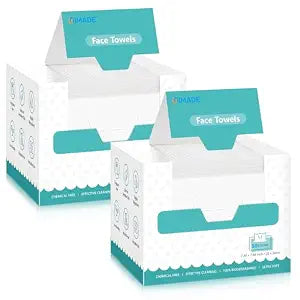 UNIMADE Face Towels, 100 Count Disposable Face Towelette