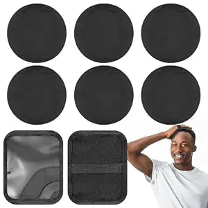 Drydiet 4.5" 6 Pcs Crown Patch for Wave with Training Pad, Black