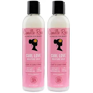 Camille Rose Curl Love Moisture Milk Leave-In Conditioner, 2-Pack, 8 Oz Ea