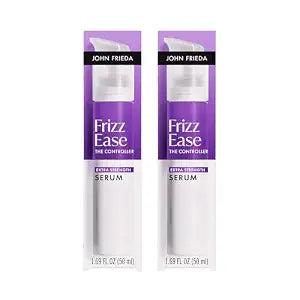 John Frieda Frizz Ease Extra Strength Hair Serum, 1.69 fl oz, 2-Pack