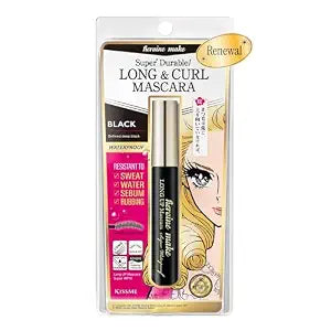 KissMe Heroine Make Long & Curl Mascara | New & Updated Formula | Black