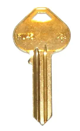 Ilco/Taylor RU45 Russwin Brass Key Blank (Box of 50)