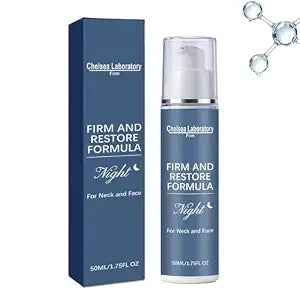 Restore Night Formula Cream, Hydrating Wrinkle Cream for Smoother Neck Face (1PC)