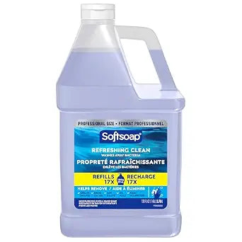 Softsoap Moisturizing Liquid Hand Soap Refill, Refreshing Clean, 128 fl oz