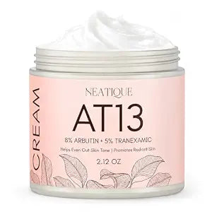 Arbutin 8% + Tranexamic Acid 5% AT13 Even Tone Face Cream, 2.12 oz