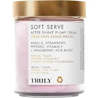 Truly Beauty Soft Serve After Shave Plump Cream | Post-Shave Body Lotion