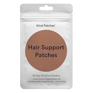 Kind Patches Hair Patches with Saw Palmetto Extract - Vegan - 30 count