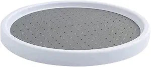 10 Inches Lazy Susan Turntable, Pantry Organizers and Storage Spice Rack Can Organizer for Kitchen Cabinet Fridge, Decorative Tray for Fruit, Corner Cabinet Pantry Bathroom Cosmetic Farmhouse