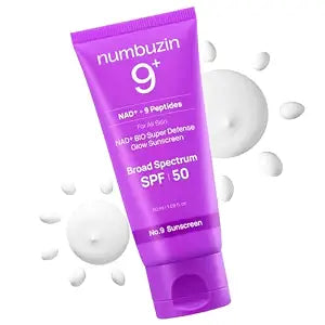 numbuzin No.9 NAD Sunscreen SPF 50 Anti-Aging Korean Sunscreen 1.69 fl oz