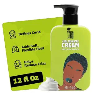 Pardon My Fro Curl Enhancing Cream Hydrating Styling Formula Care 12 Fl Oz