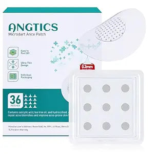 ANGTICS Pimple Patches Microdart, Zit Patches with Microdart Technology