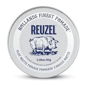REUZEL Clay Matte Pomade Medium Hold 3.38 oz 95g