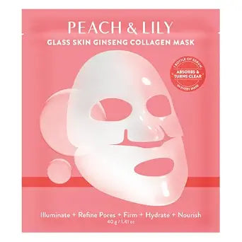 Peach & Lily Glass Skin Ginseng Collagen Mask