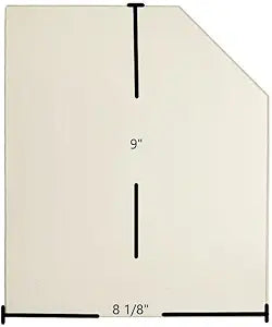 Country Comfort Model 300 Replacement Glass Γ 8 1/8" x 9" with Cut Corner (Part #7CCDDG)