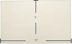 Grizzly 7G912 ND Ceramic Glass Panel Γ Wood Stove Replacement (12" x 9") | Part #7G912