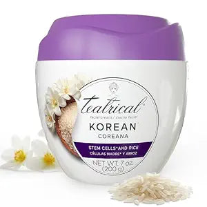 TEATRICAL Korean Facial Cream Effect with Stem Cells and Rice, 7 oz