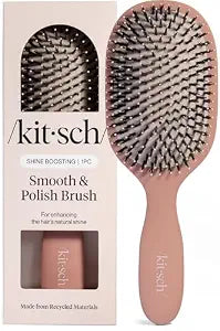 Kitsch Smooth & Polish Hair Brushes For Women and Men - Terracotta