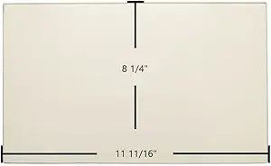 Arrow 1600, 1800 Replacement Glass Γ 11 11/16" x 8 1/4" (Part #1138)
