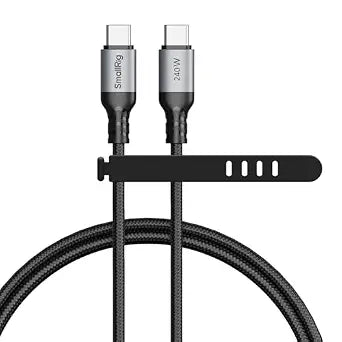 SMALLRIG 240W USB C to USB C Cable (3.28ft), PD 3.1 240W Fast Charging
