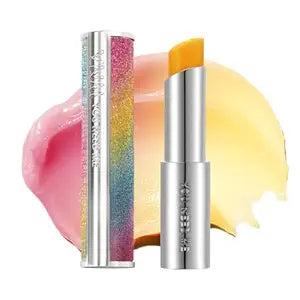 YNM Honey Lip Balm, Moisturizing Tinted Lip Balm, pH Color Changing, Infused with Manuka Honey and Squalane, Hydrating, Korean Skincare, Natural Finish, RAINBOW HONEY, 0.1 Fl Oz