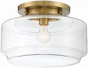 Craftmade Peri 14" Flushmount Satin Brass